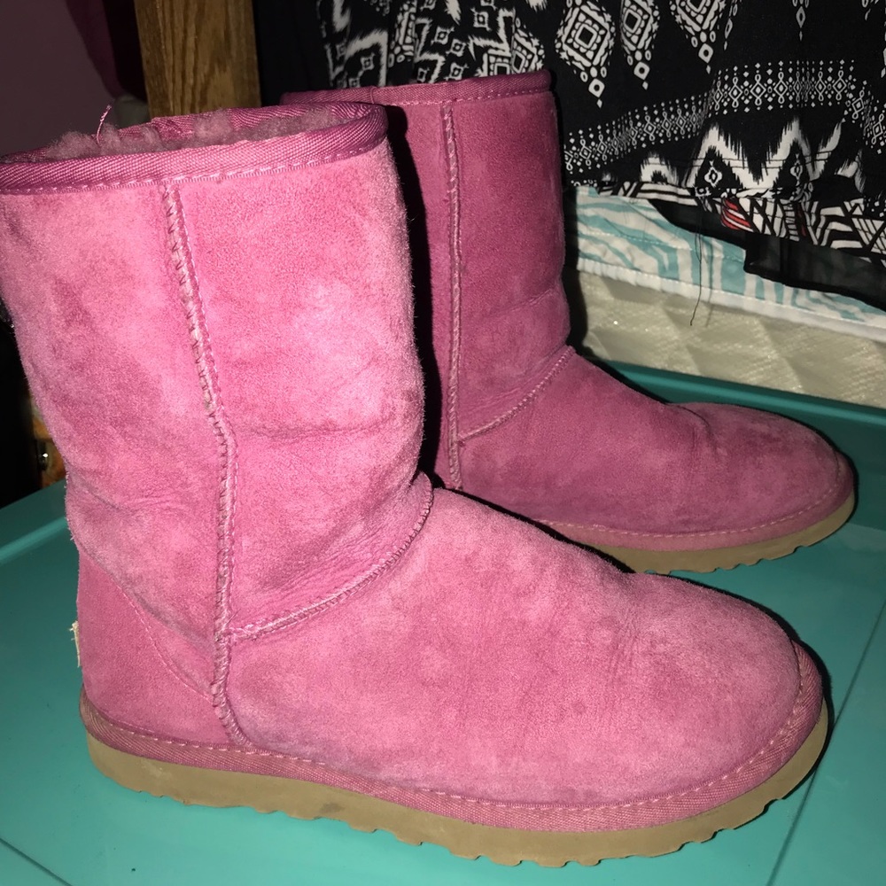 Pink UGG boots